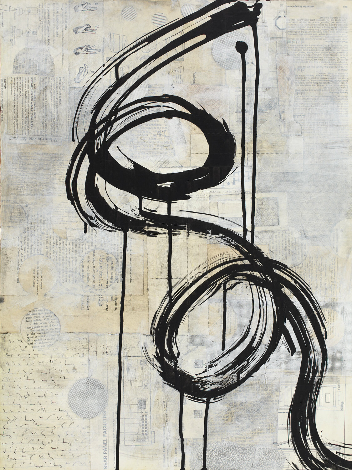 Brushstroke Medium 3 Karen Lehrer
