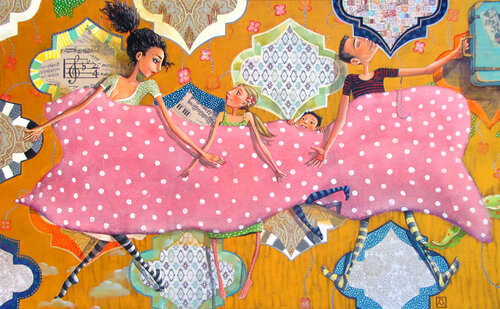 La dolce vita par Mariana Kalacheva, Peinture en vente sur Singulart