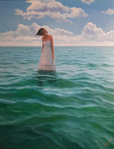White Door 02 by Garry Arzumanyan, Painting for Sale on Singulart