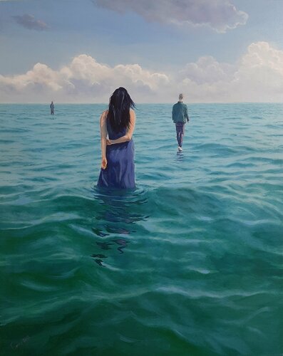 Black Door 22 by Garry Arzumanyan, Painting for Sale on Singulart