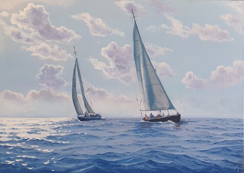 Seascape 28 by Garry Arzumanyan, Painting for Sale on Singulart