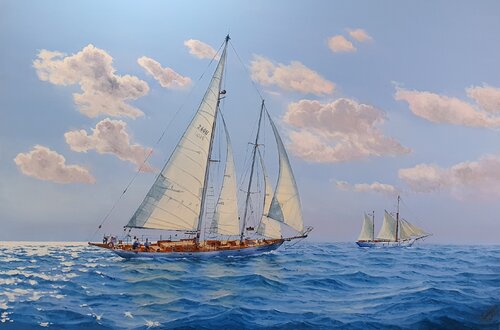 Seascape 29 by Garry Arzumanyan, Painting for Sale on Singulart