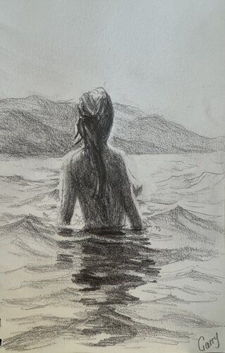 Nude 05 by Garry Arzumanyan, Drawing for Sale on Singulart