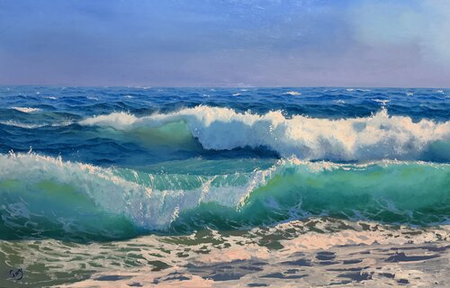 Wave 02 by Garry Arzumanyan, Painting for Sale on Singulart