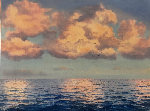 Calm 01 van Garry Arzumanyan, Schilderij te koop op Singulart