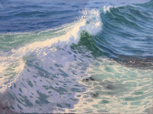 Wave 07 by Garry Arzumanyan, Painting for Sale on Singulart
