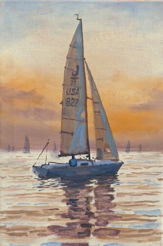 Calm 06 by Garry Arzumanyan, Painting for Sale on Singulart