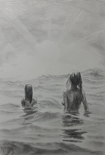 Black Door series (sketch) van Garry Arzumanyan, Tekening te koop op Singulart