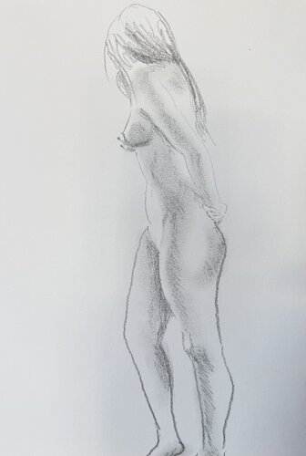 Nude 13 van Garry Arzumanyan, Tekening te koop op Singulart