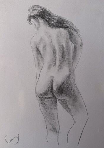 Nude 14 van Garry Arzumanyan, Tekening te koop op Singulart