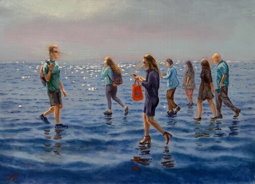 The Crossing 02 by Garry Arzumanyan, Painting for Sale on Singulart