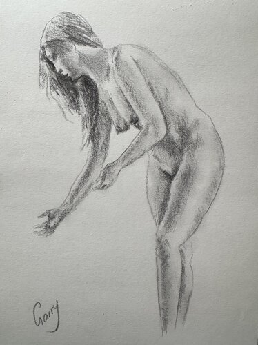 Nude 16 van Garry Arzumanyan, Tekening te koop op Singulart