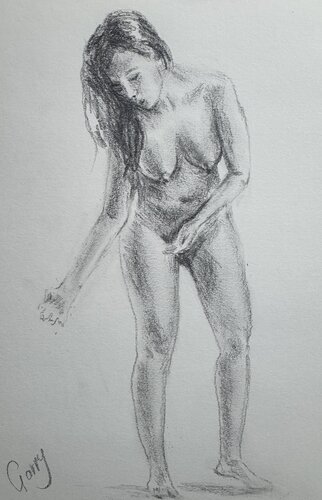 Nude 17 par Garry Arzumanyan, Dessin en vente sur Singulart