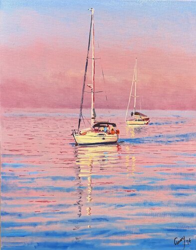 Calm 09 by Garry Arzumanyan, Painting for Sale on Singulart