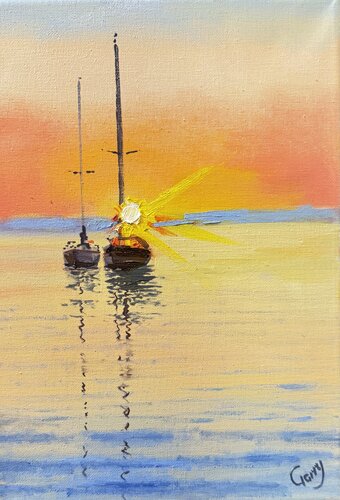 Calm 11 by Garry Arzumanyan, Painting for Sale on Singulart