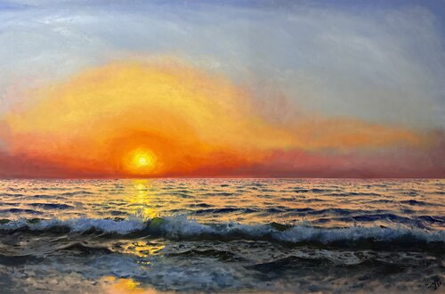 Sunset 10 van Garry Arzumanyan, Schilderij te koop op Singulart