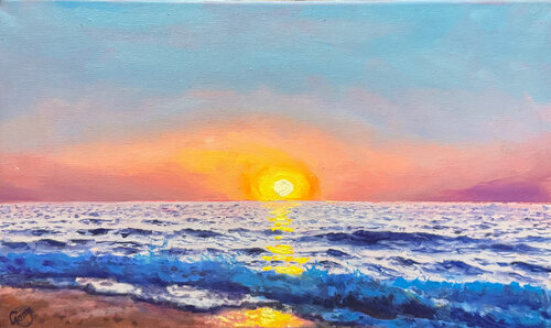Sunset 11 van Garry Arzumanyan, Schilderij te koop op Singulart