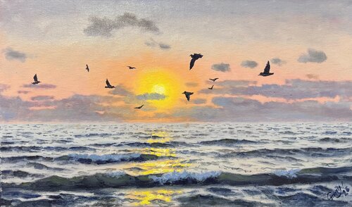 Sunset 13 by Garry Arzumanyan, Painting for Sale on Singulart