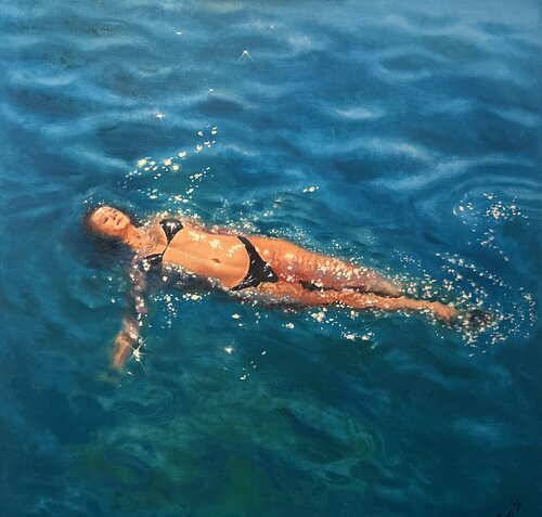 Pool 02 by Garry Arzumanyan, Painting for Sale on Singulart