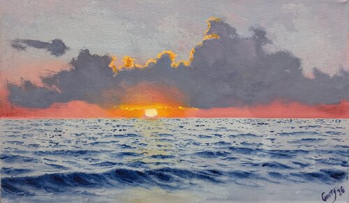 Sunset 16 by Garry Arzumanyan, Painting for Sale on Singulart