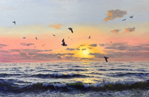 Sunset 20 van Garry Arzumanyan, Schilderij te koop op Singulart