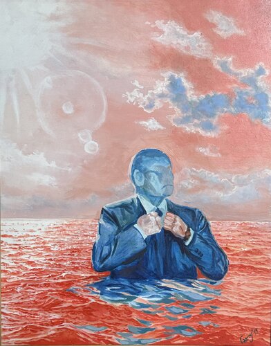 Masks 01 by Garry Arzumanyan, Painting for Sale on Singulart