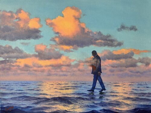 Black Door 33 by Garry Arzumanyan, Painting for Sale on Singulart