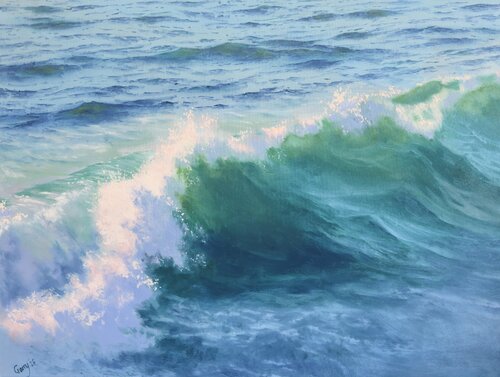 Wave 11 by Garry Arzumanyan, Painting for Sale on Singulart