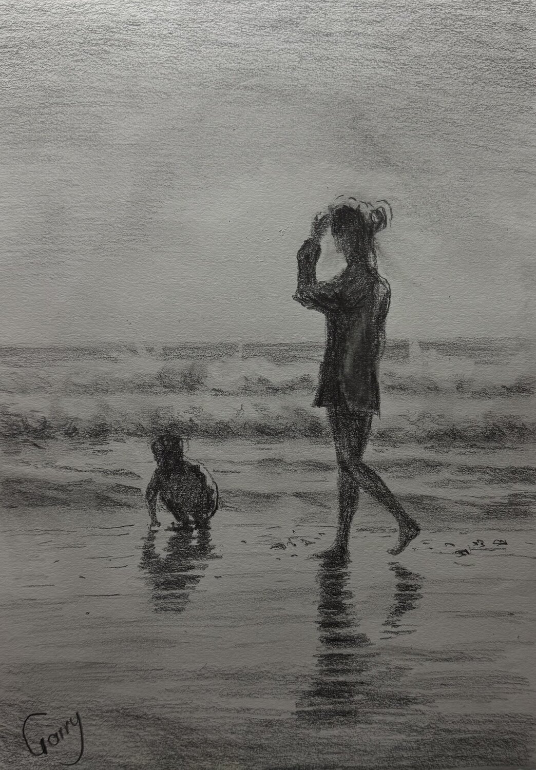 The Beach 06 (sketch) Garry Arzumanyan