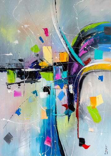 Fusion 2 by Liubov Kuptsova, Painting for Sale on Singulart