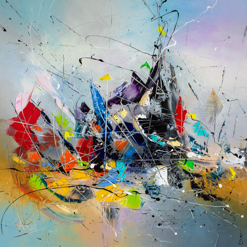 Imaginary journey by Liubov Kuptsova, Painting for Sale on Singulart