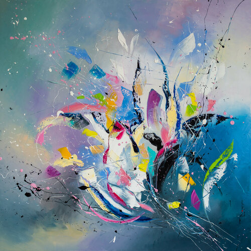 Frozen flame by Liubov Kuptsova, Painting for Sale on Singulart