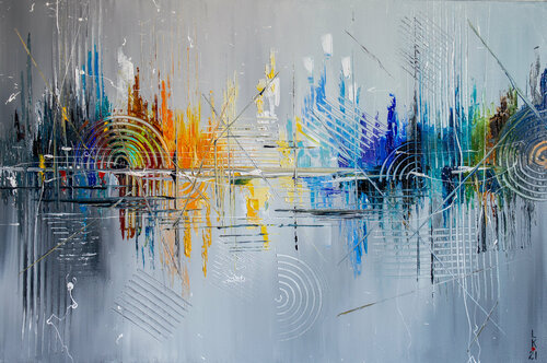 Lake district by Liubov Kuptsova, Painting for Sale on Singulart