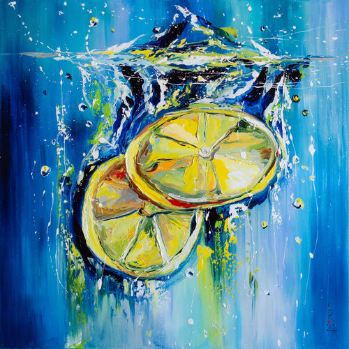 Lemonade by Liubov Kuptsova, Painting for Sale on Singulart
