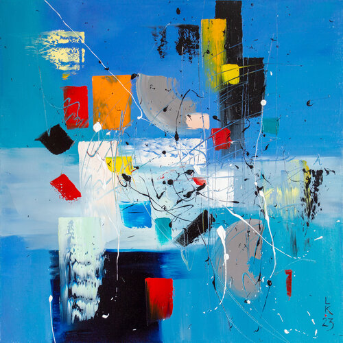 Abstract fantasy 3 by Liubov Kuptsova, Painting for Sale on Singulart