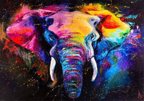 Savannah Spirit van Liubov Kuptsova, Schilderij te koop op Singulart