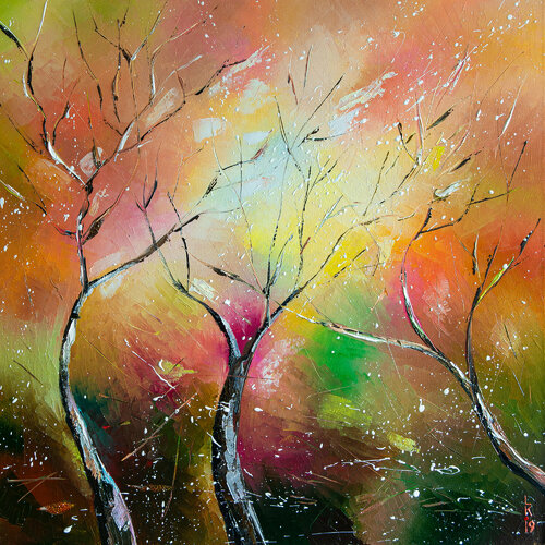 Windy day by Liubov Kuptsova, Painting for Sale on Singulart