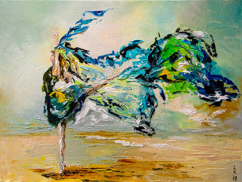 In dance by Liubov Kuptsova, Painting for Sale on Singulart