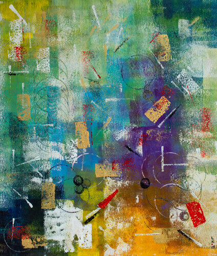 Sunny mood by Liubov Kuptsova, Painting for Sale on Singulart