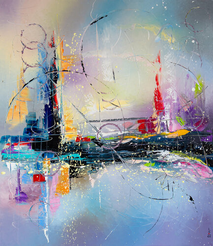 Caught in a dream by Liubov Kuptsova, Painting for Sale on Singulart