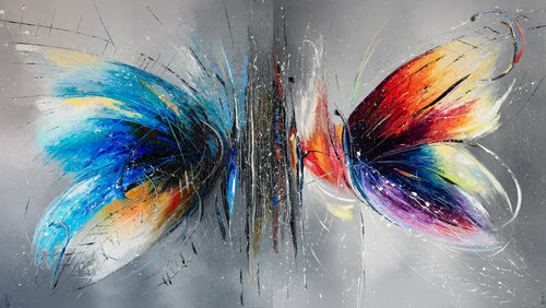 Warm & Cold by Liubov Kuptsova, Painting for Sale on Singulart