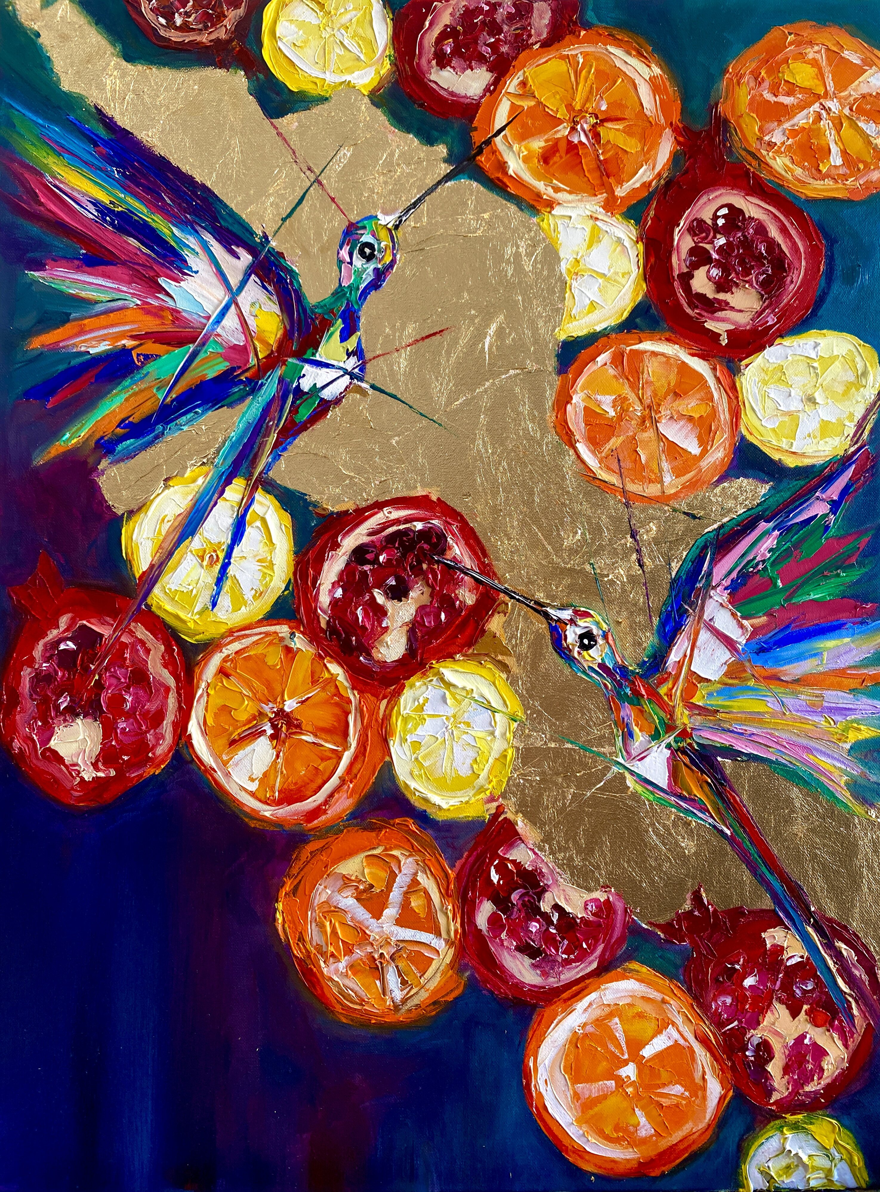 Sujet Colibri Peintures