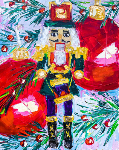 Story of a Nutcracker di Lina Redford, Pittura in vendita su Singulart