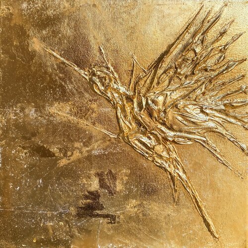 Raw Gold di Lina Redford, Pittura in vendita su Singulart
