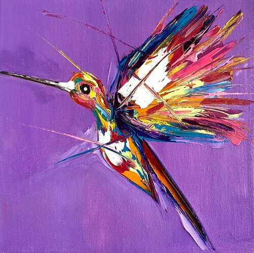 Very Peri di Lina Redford, Pittura in vendita su Singulart