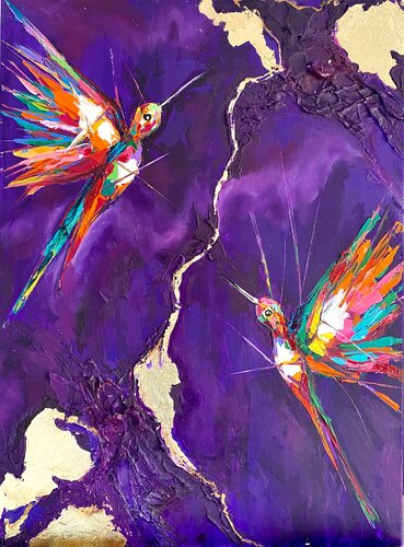 Amethyst van Lina Redford, Schilderij te koop op Singulart