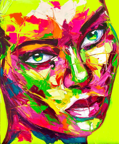 If looks could kill van Lina Redford, Schilderij te koop op Singulart