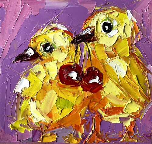 Violet Dream di Lina Redford, Pittura in vendita su Singulart