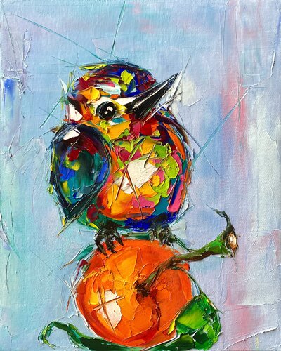 Clementine Mood di Lina Redford, Pittura in vendita su Singulart