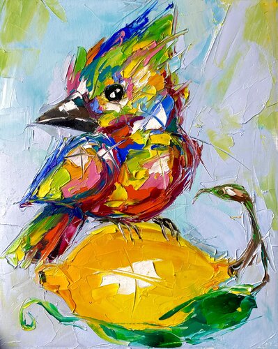 Lemon Tale di Lina Redford, Pittura in vendita su Singulart